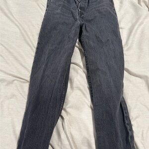 Levi's Women's Black Straight Leg Jeans